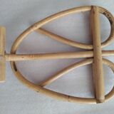 Pair of bamboo patère