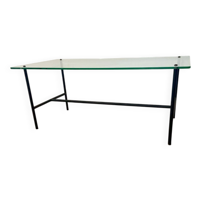 Table basse en verre Pierre Guariche
