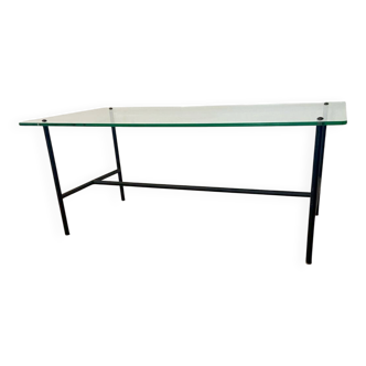 Glass coffee table by Pierre Guariche