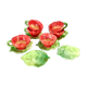 Coffee cups flowers slurry