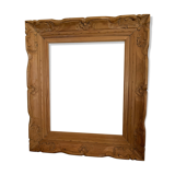 Carved wood frame