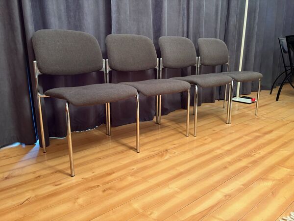 Set of four chairs, 1980s