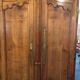 Superb wardrobe Louis XV walnut early nineteenth