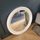 Vintage round plastic mirror