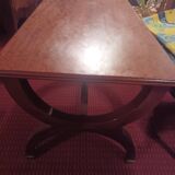 Mahogany veneer coffee table
