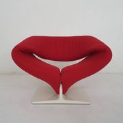 Design lounge chair model "Ribbon" by Pierre Paulin for Artifort, The Netherlands 1966