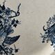 Set of nine antique earthenware, terracotta plates Salins, Antoinette