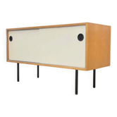 Kurt Thut small cabinet with sliding doors Switzerland 1950s