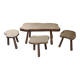 Brutalist 4-pieces set