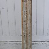 Old wooden painter ladder