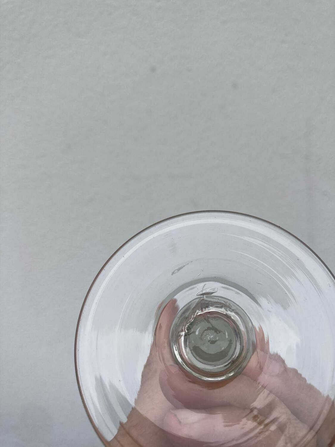 6 blown glasses / old cups