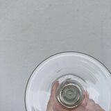 6 blown glasses / old cups