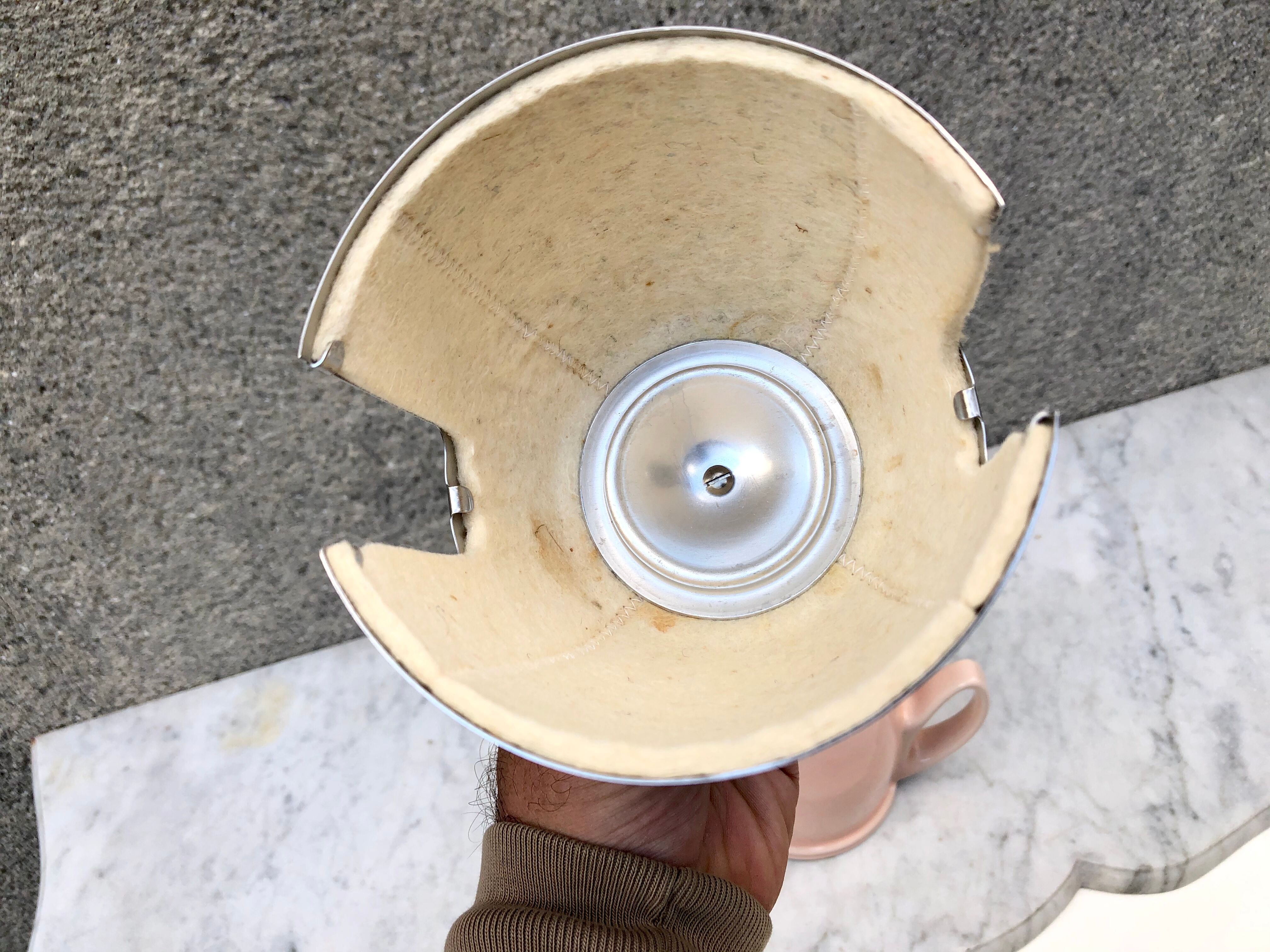 Heating teapot Salam Guy Degrenne 4 cups rare pink ceramic