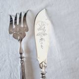 Ensemble de service de poisson en argent sterling Minerva antique et fabuleux