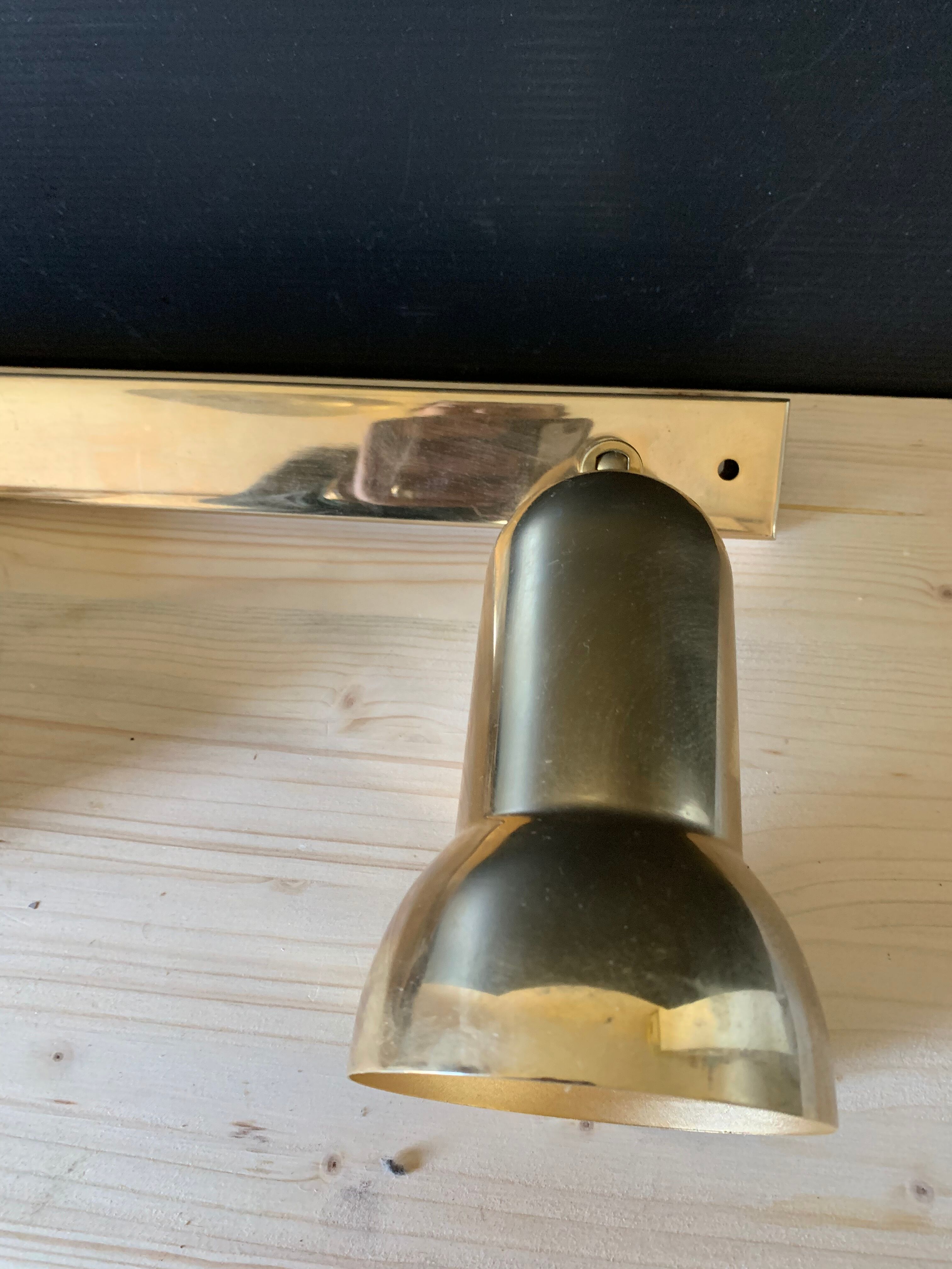 Wall lamp golden spots