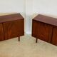 Vintage retro Danish mid-century rosewood sideboards by Gunni Omann 1960s