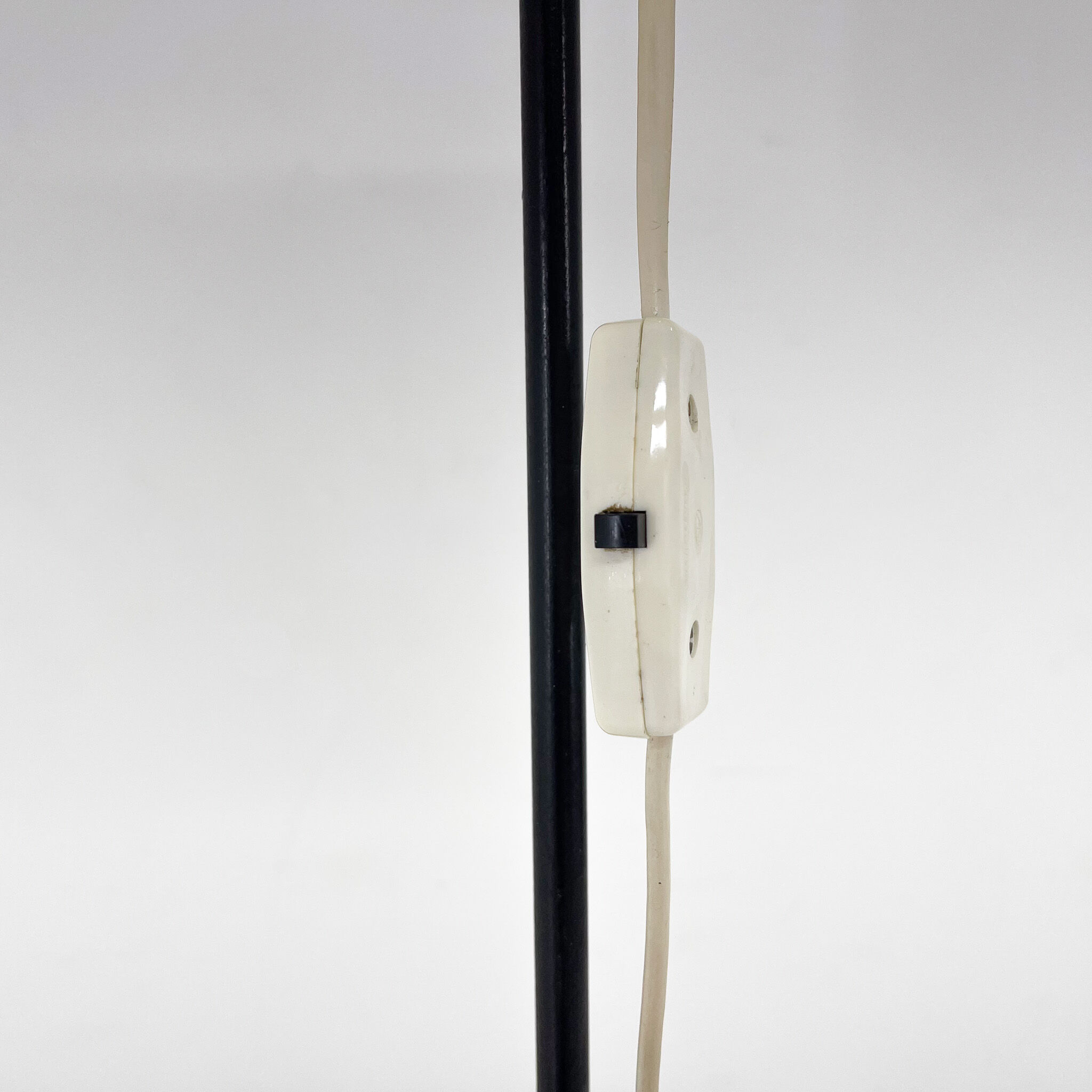 Mid-century Chrome & Plastic Floor Lamp, 1970's