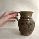 Italian Glazed Ceramic Vase – Sgraffito Engraving