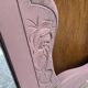 Art Deco dressing table in oak with an antique rose patina, timeless charm