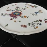 Plat à gâteau porcelaine Upery