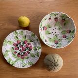 Set salad bowl fruit drainer and dish slurry