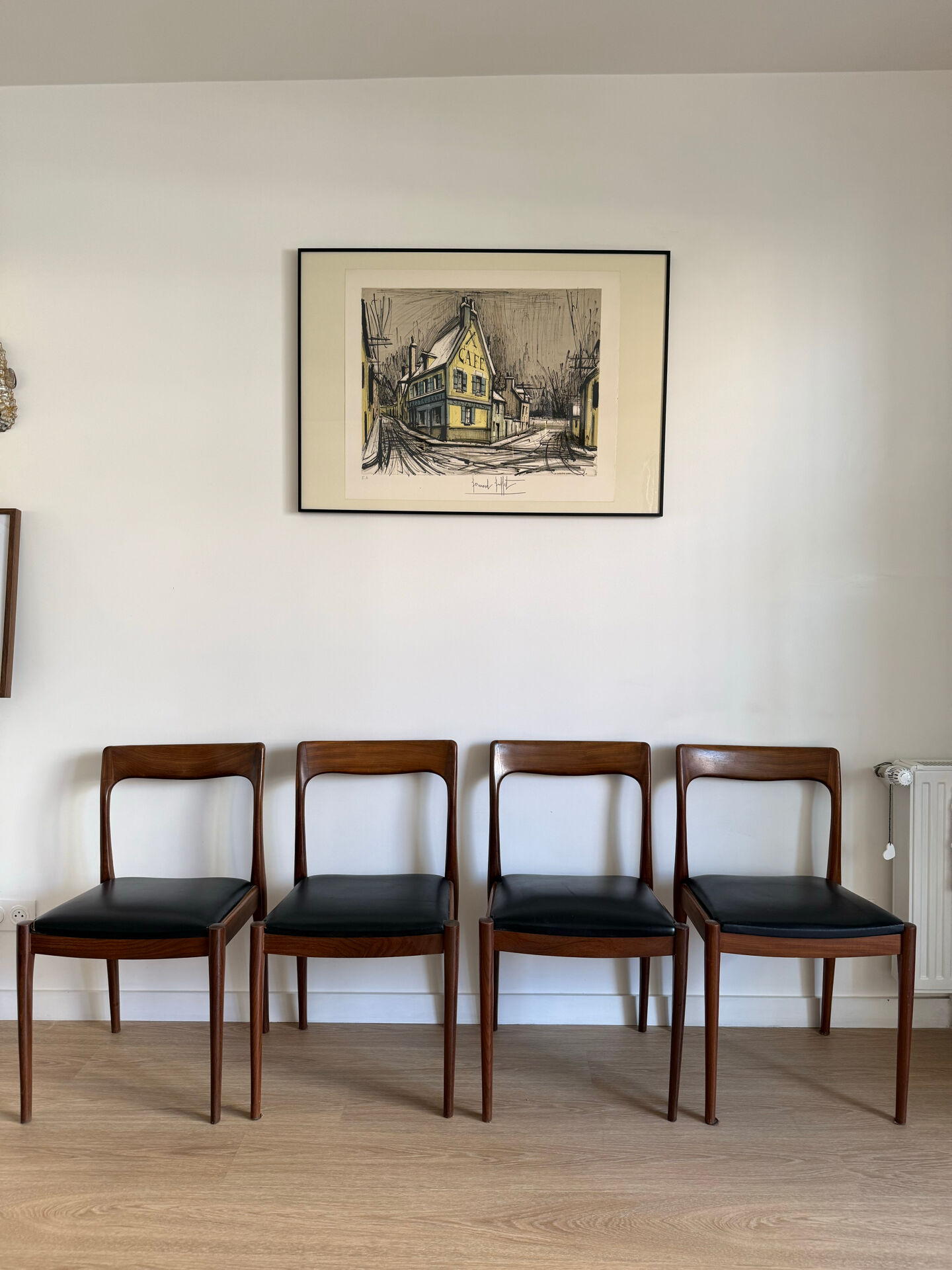 Chaises scandinaves en teck