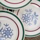 Dessert plates x6 - Gien, Amilly model