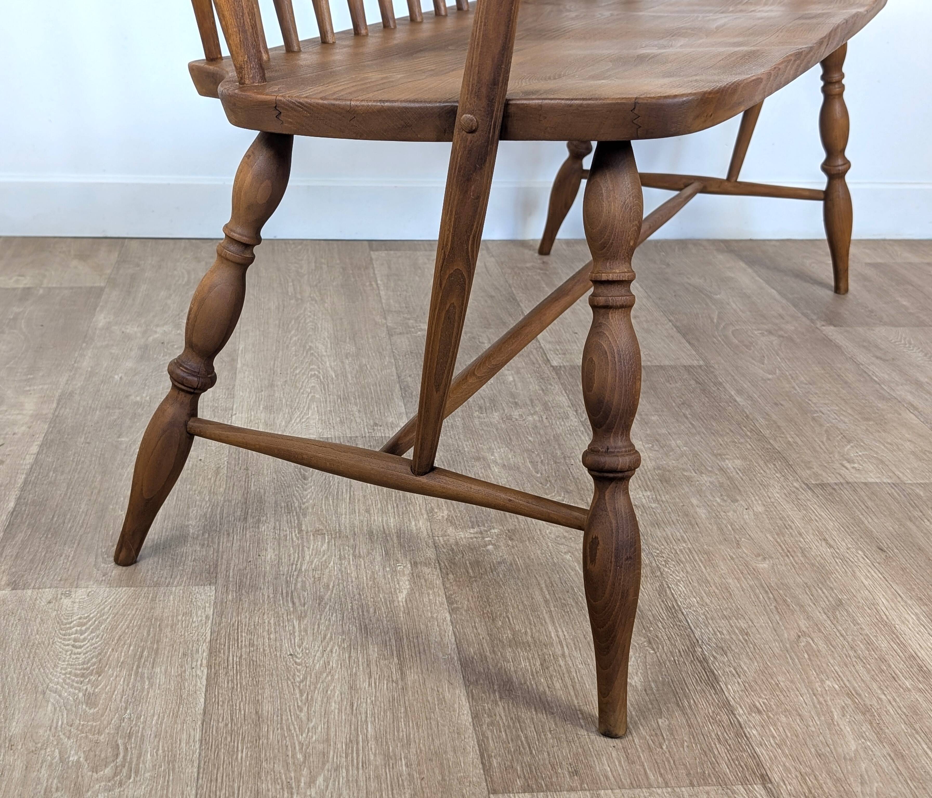 Bench, vintage bench in solid wood