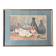 Aquarelle nature morte florale ancienne
