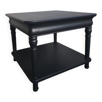 Vintage black revamped coffee table