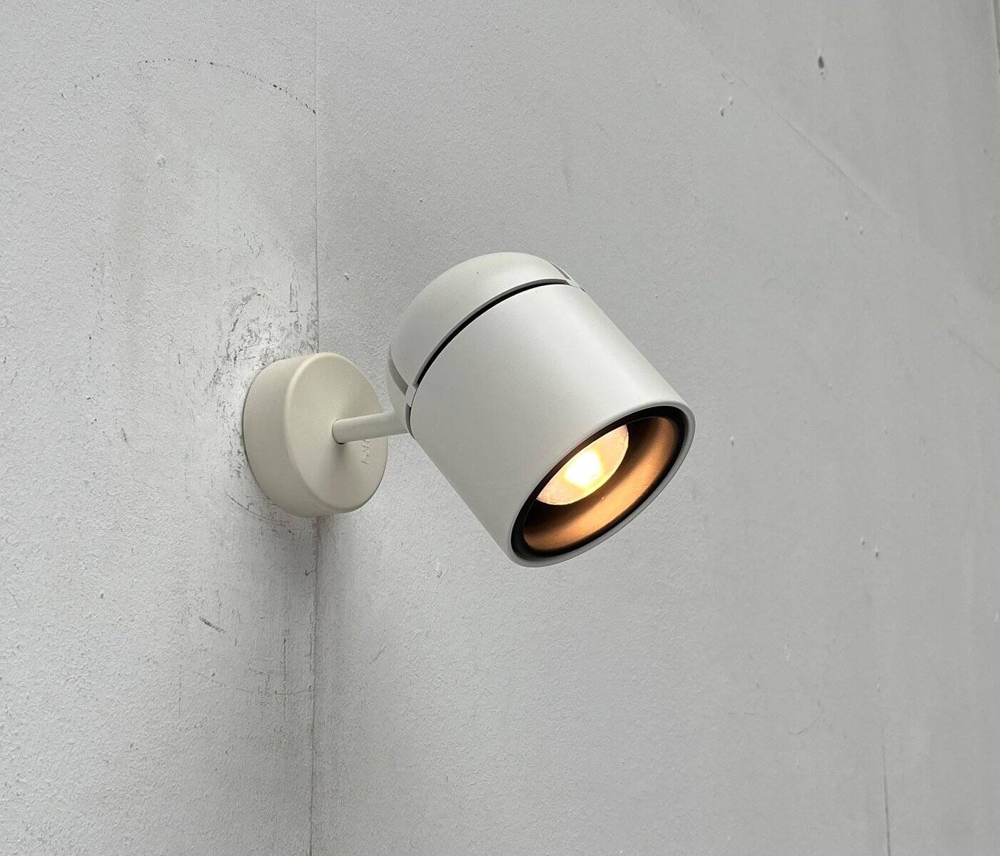 Mid-century German Space Age wall lamps or ceiling lights by Arnold Berges for Staff Leuchten, 1970s, set of 7.