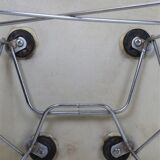 Rare Herman Miller / Charles & Ray Eames “LAR” fiberglass armchair on “Cat’s Cradle Base” / 1950s-1960s