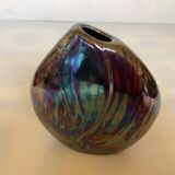 Small iridescent vase