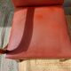 paire de fauteuils art déco, terracotta