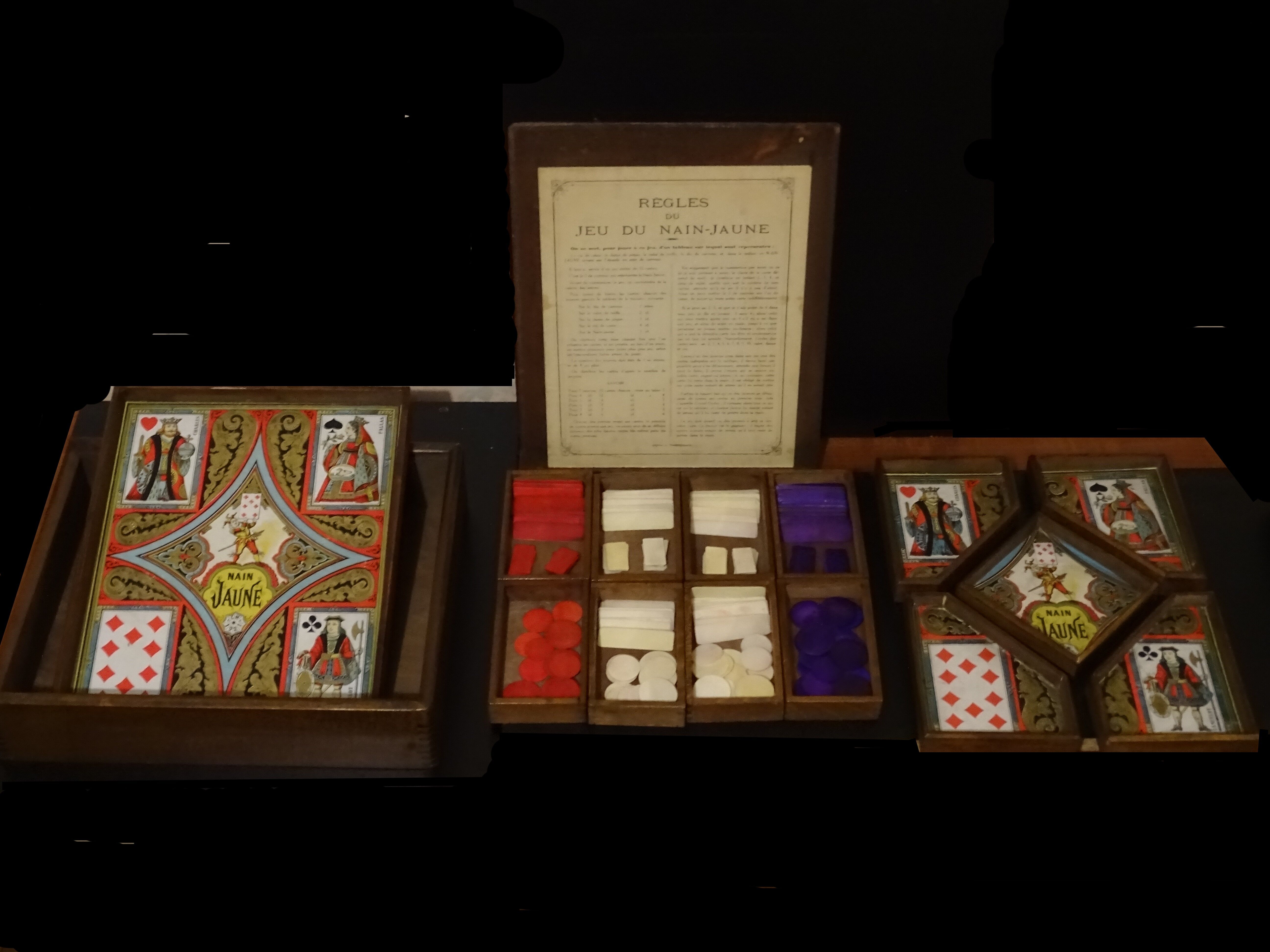 "Yellow dwarf" dated 1921 wood and os