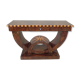 Art Deco style console table in wood marquetry