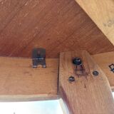 Vintage Scandinavian teak round table – 1960s