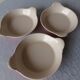 Egg dishes Le Creuset cast iron orange vintage 1970/1980