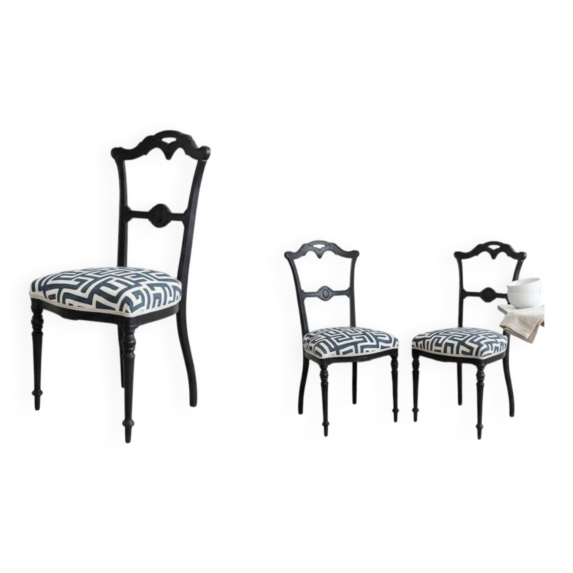 Pair of Napoleon III chairs