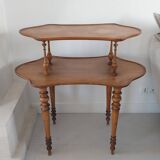 Louis XV style walnut tea table