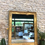 Mirror period restoration gilded with gold leaf, 93,5x80cm