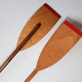 Former wooden double-row paddle