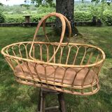 Rattan bassinet