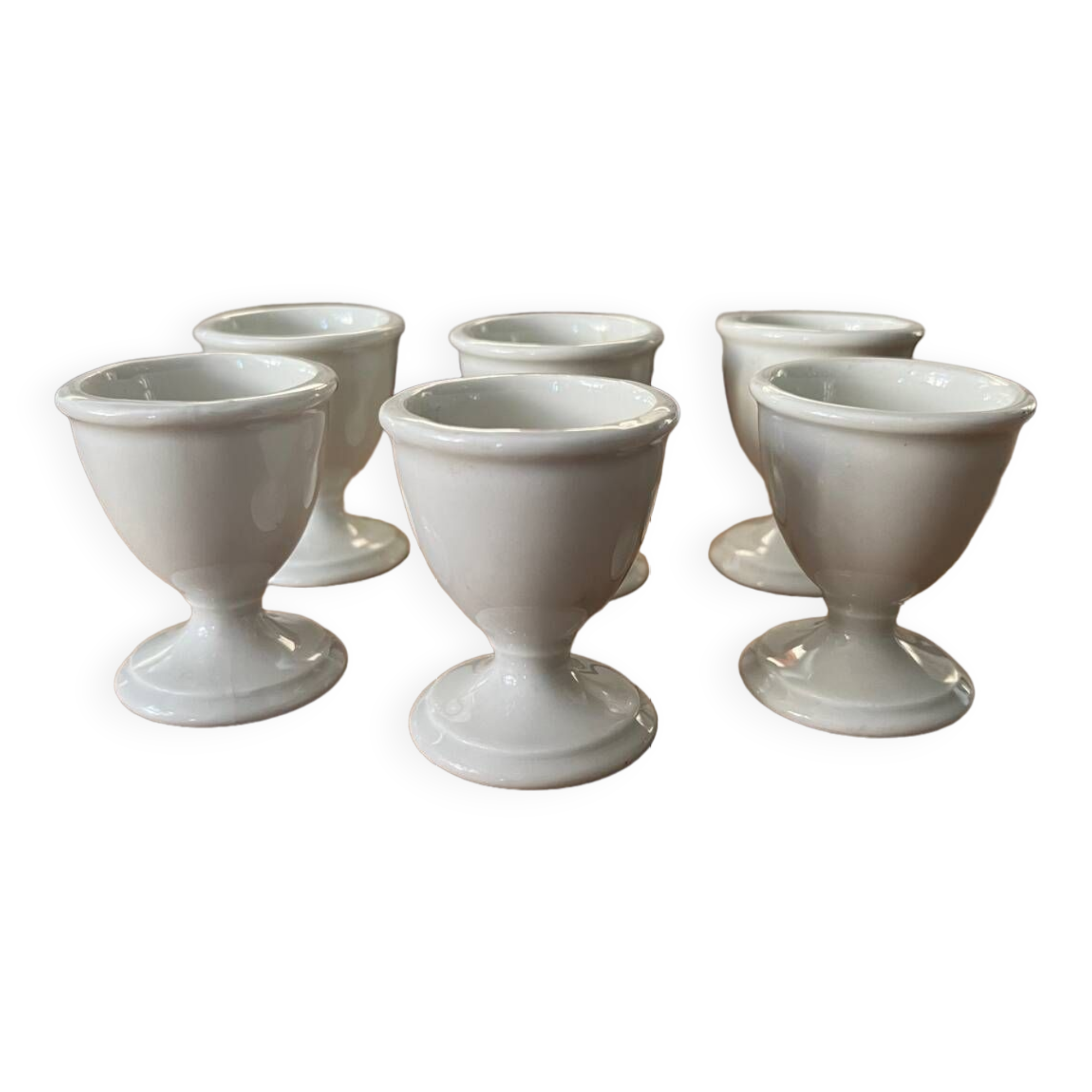 Old porcelain egg cups