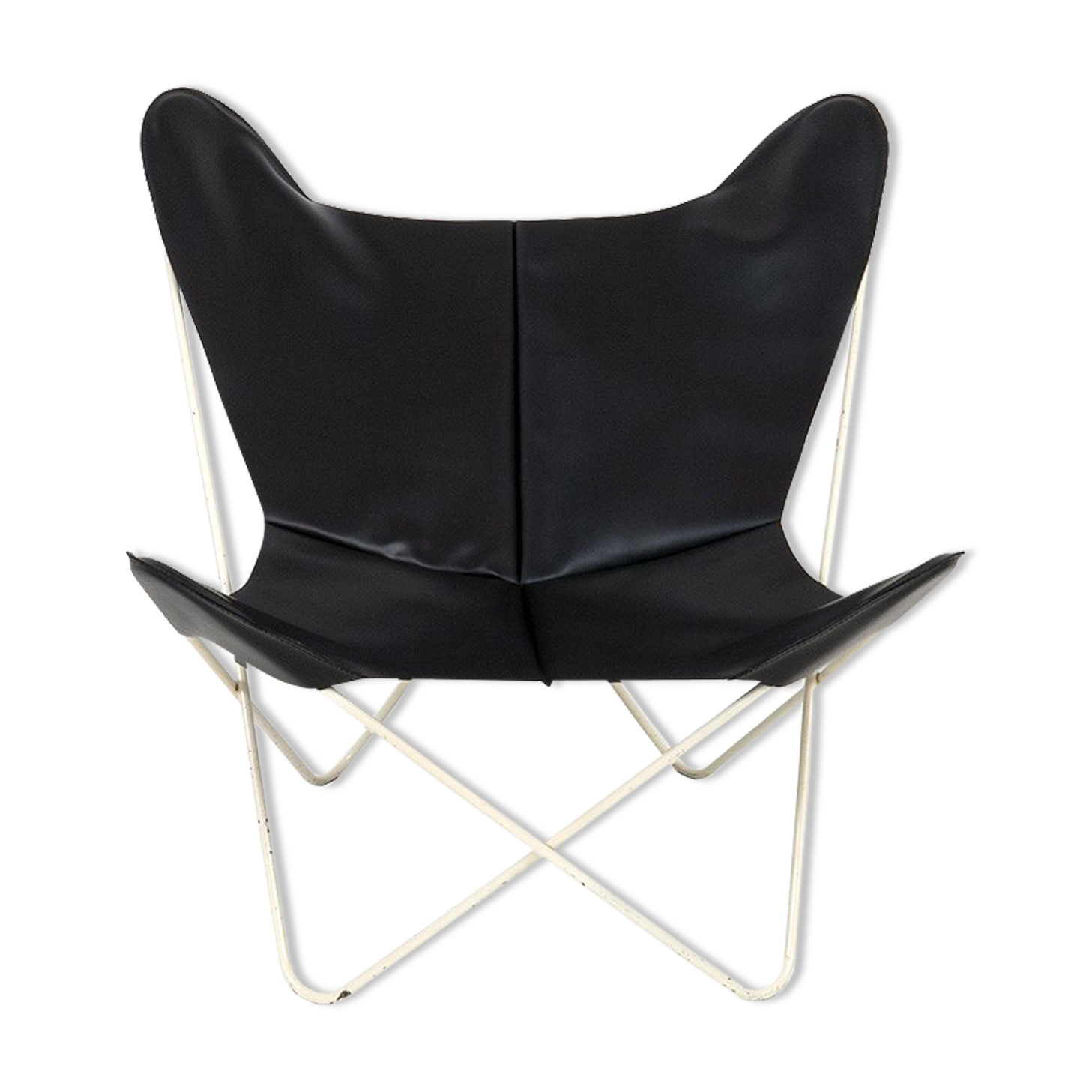 Butterfly chair design jorge ferrari-hardoy, 50/60s