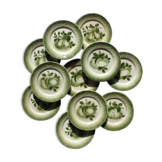 Dessert plates slurry KG Lunéville
