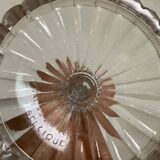 Pair of candlesticks Val Saint Lambert Belgium