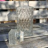Decanter and whiskey glass