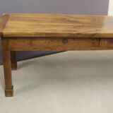 19th Century Walnut Farm Table