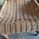 1970s rattan armchair